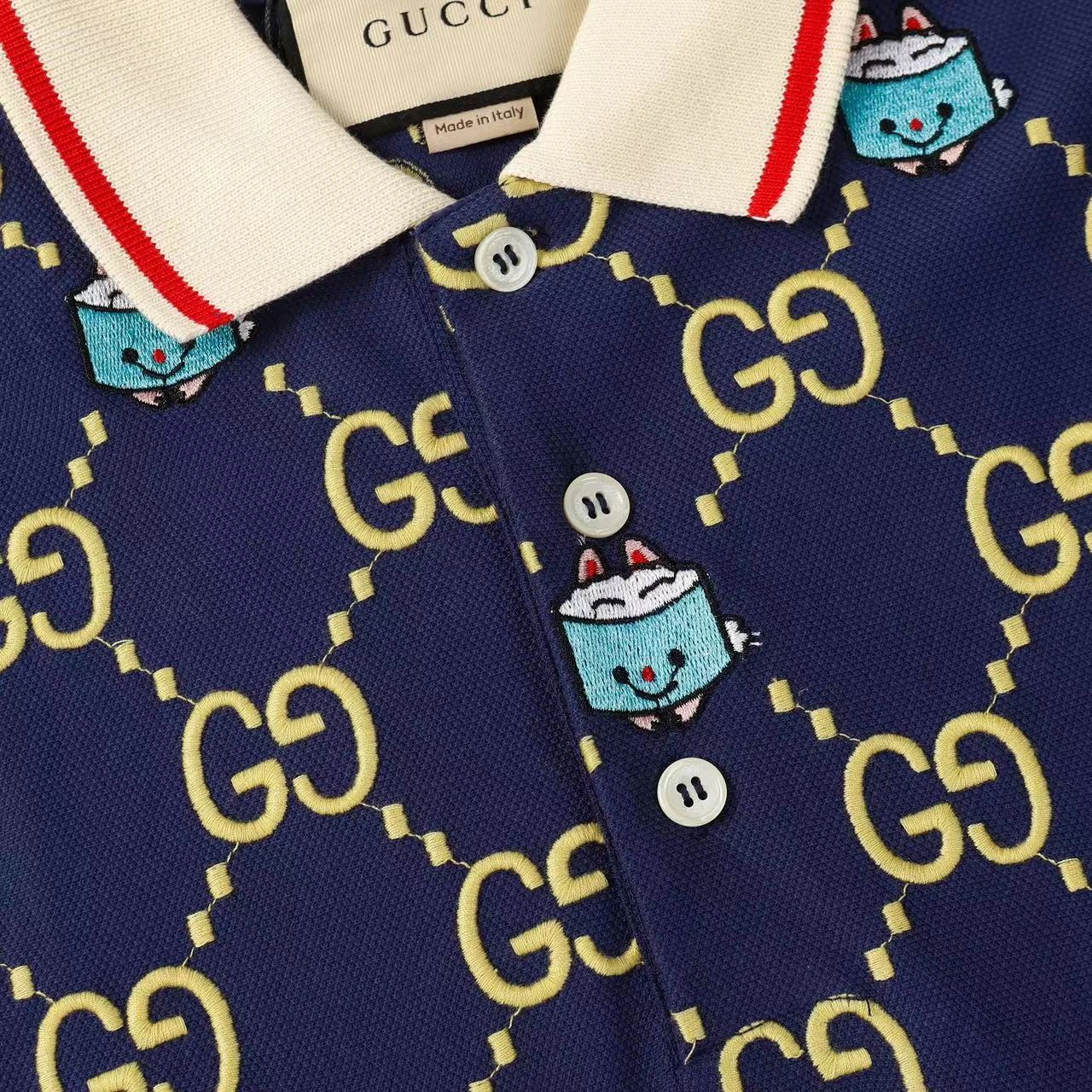 wg.luxury- 6u33i embroidery POLO item:E-F409H0423